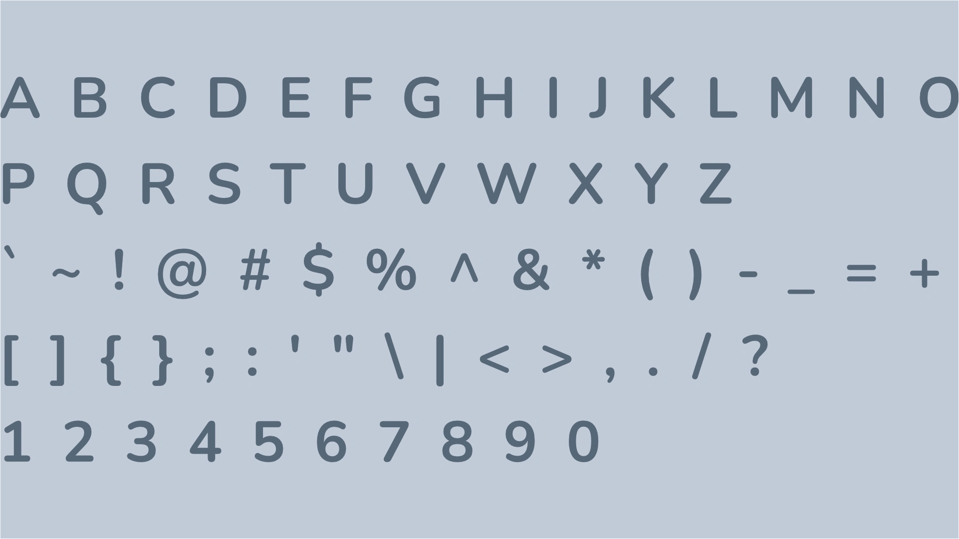 ithrive - Primary Typeface