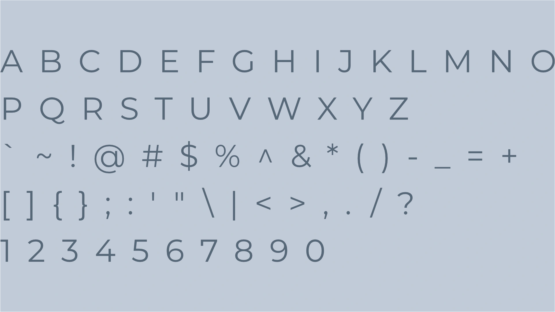 ithrive - Secondary Typeface