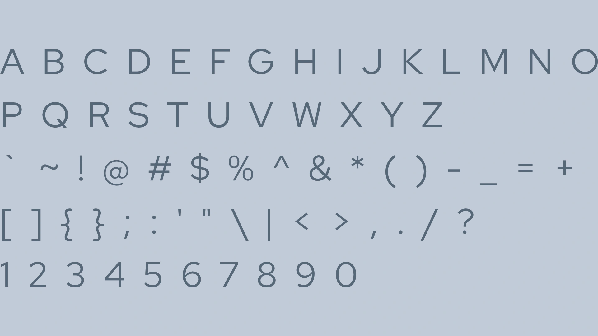 ithrive - Secondary Typeface